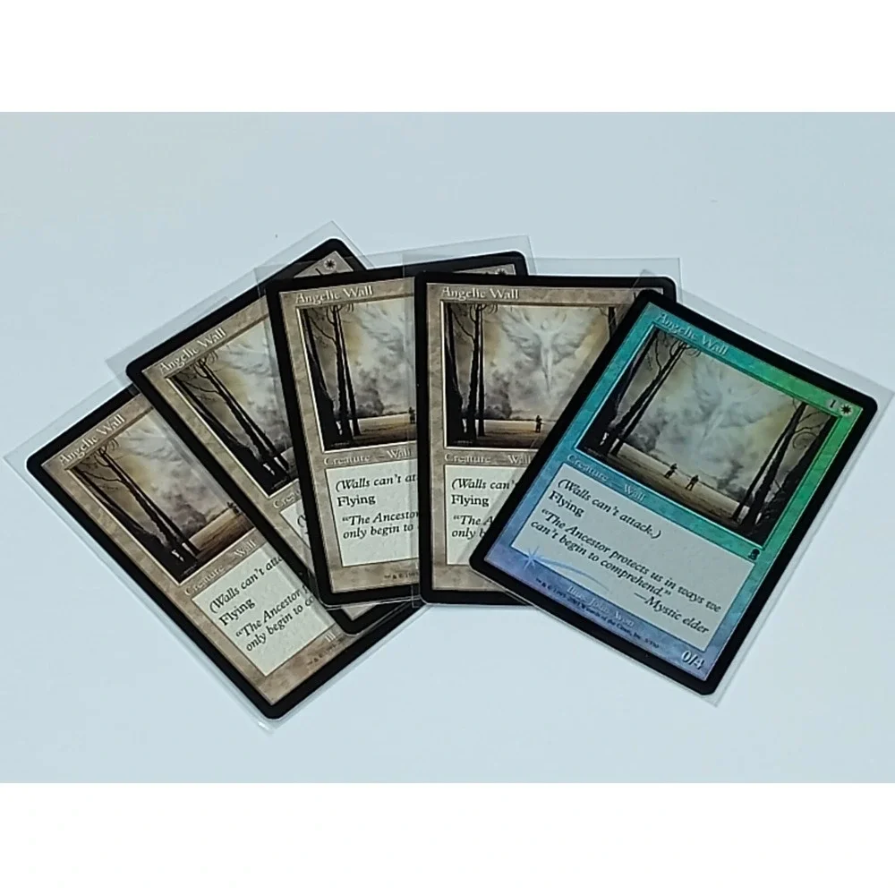 MTG ANGELIC‎ WALL Odyssey 2001 Set-4 +1 FOIL 4 Non-foil Magic SEE BG.5MAA2022.26